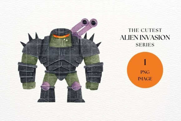 Alien Heavy Armor Tank Cannon PNG: A Creative Powerhouse for Modern Design Projects