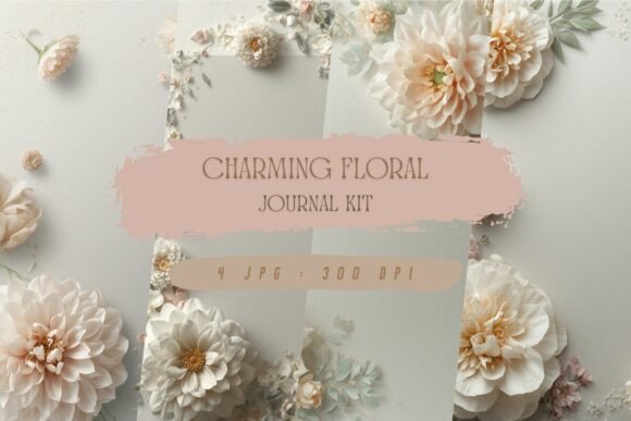 Charming Floral Journal Kit, Wallpaper – A Creative Essential with Practical Considerations