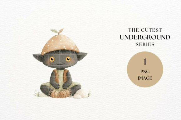 Enhancing Design Projects with Cute Goblin Mushroom Hat Clipart PNG