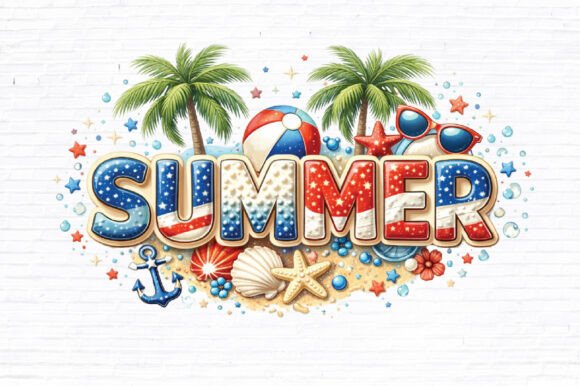 Evaluating American Summer PNG Clipart for Patriotic and Seasonal Projects